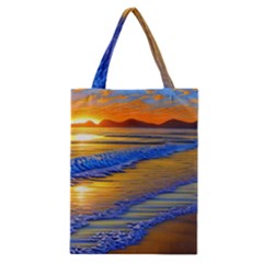 Waves Of Gold Classic Tote Bag