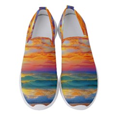 Summer Sunset Women s Slip On Sneakers by GardenOfOphir