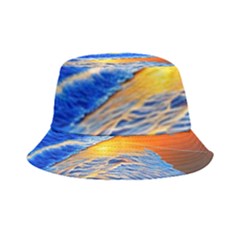 Summer Sunset At The Beach Inside Out Bucket Hat by GardenOfOphir