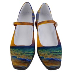 Nature Sunset Women s Mary Jane Shoes by GardenOfOphir