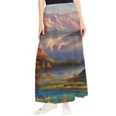 Summer Sunset Maxi Chiffon Skirt by GardenOfOphir