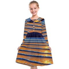 Endless Summer Nights Kids  Midi Sailor Dress by GardenOfOphir