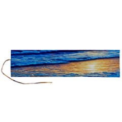 Ocean Sunset Roll Up Canvas Pencil Holder (l)