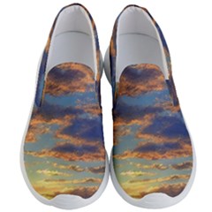 Sunrise Over The Sand Dunes Men s Lightweight Slip Ons by GardenOfOphir