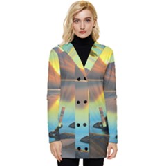 Benevolent Lake Button Up Hooded Coat 