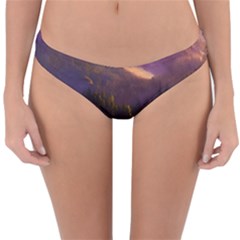 Colored Hues Sunset Reversible Hipster Bikini Bottoms by GardenOfOphir