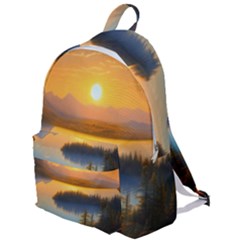 Distant Sunset The Plain Backpack by GardenOfOphir