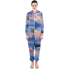 Beautiful Sunset Hooded Jumpsuit (ladies) by GardenOfOphir