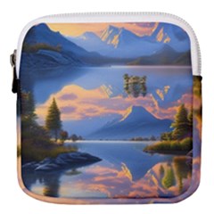 Beautiful Sunset Mini Square Pouch by GardenOfOphir