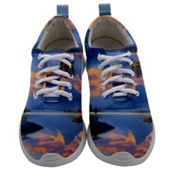 Beautiful Sunset Mens Athletic Shoes by GardenOfOphir