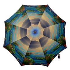 Breathtaking Sunset Hook Handle Umbrellas (large) by GardenOfOphir