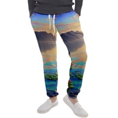 Breathtaking Sunset Men s Jogger Sweatpants by GardenOfOphir