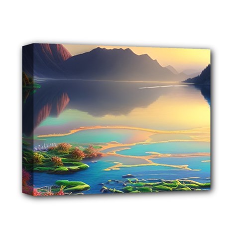 Exquisite Sunset Deluxe Canvas 14  x 11  (Stretched)