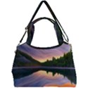 Flaming Sunset Double Compartment Shoulder Bag View1