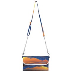 Glorious Sunset Mini Crossbody Handbag by GardenOfOphir