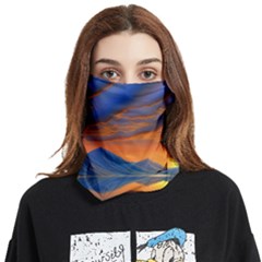 Glorious Sunset Face Covering Bandana (two Sides) by GardenOfOphir