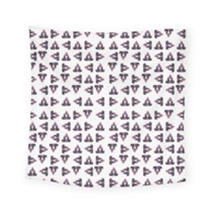 Happy Hound Funny Cute Gog Pattern Square Tapestry (small) by dflcprintsclothing
