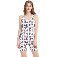 Happy Hound Funny Cute Gog Pattern Women s Wrestling Singlet by dflcprintsclothing