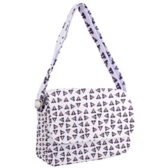 Happy Hound Funny Cute Gog Pattern Courier Bag by dflcprintsclothing