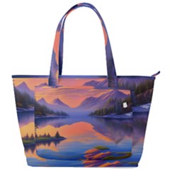 Loveliest Sunset Back Pocket Shoulder Bag  by GardenOfOphir