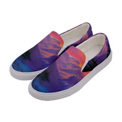 Magnificent Sunset Women s Canvas Slip Ons by GardenOfOphir