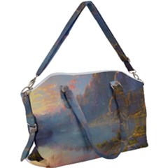 Marvelous Sunset Canvas Crossbody Bag by GardenOfOphir