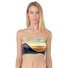 Portentous Sunset Bandeau Top by GardenOfOphir