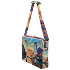 Portentous Sunset Cross Body Office Bag