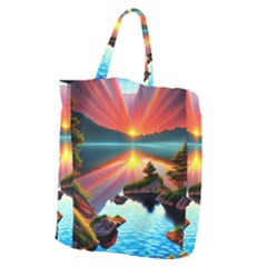 Gorgeous Sunset Giant Grocery Tote by GardenOfOphir