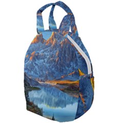 Majestic Lake Landscape Travel Backpacks by GardenOfOphir