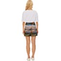 Summer Sunset Mini Front Wrap Skirt View4