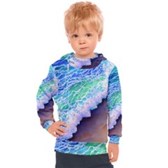 Blue Wave Ii Kids  Hooded Pullover