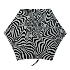 Pattern Geometric Lines Shapes Design Art Mini Folding Umbrellas