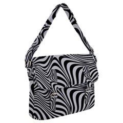 Pattern Geometric Lines Shapes Design Art Buckle Messenger Bag