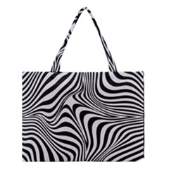 Pattern Geometric Lines Shapes Design Art Medium Tote Bag