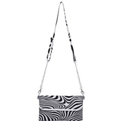 Pattern Geometric Lines Shapes Design Art Mini Crossbody Handbag