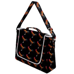 Background Pattern Chicken Fowl Cockerel Livestock Box Up Messenger Bag