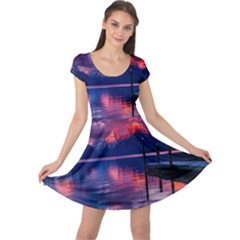Dawn Cap Sleeve Dress by artworkshop