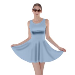 Powder Blue	 - 	skater Dress by ColorfulDresses
