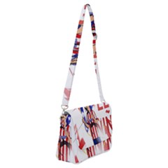 Fernando Torres Wallpaper Shoulder Bag With Back Zipper by artworkshop