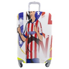 Fernando Torres Wallpaper Luggage Cover (medium) by artworkshop