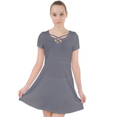 Nickel Grey	 - 	caught In A Web Dress