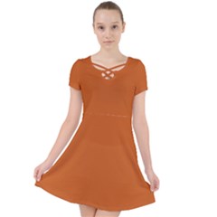Orange Chocolat	 - 	caught In A Web Dress