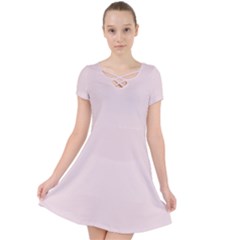 Rose  Quartz Pink	 - 	caught In A Web Dress