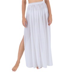 Brilliant White	 - 	maxi Chiffon Tie-up Sarong by ColorfulWomensWear