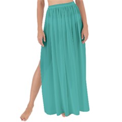 Verdigris Blue	 - 	maxi Chiffon Tie-up Sarong