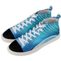 Sea Of Blue Men s Mid-Top Canvas Sneakers View2