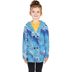 Wave Beach Iii Kids  Double Breasted Button Coat