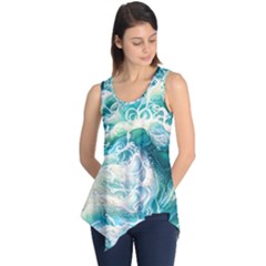 The Endless Sea Sleeveless Tunic by GardenOfOphir