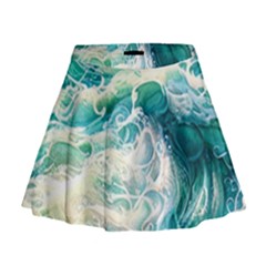 The Endless Sea Mini Flare Skirt by GardenOfOphir